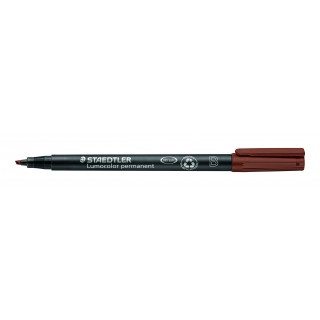 STAEDTLER OHP-Stift Lumocolor® 314 permanent 1-2,5 mm braun