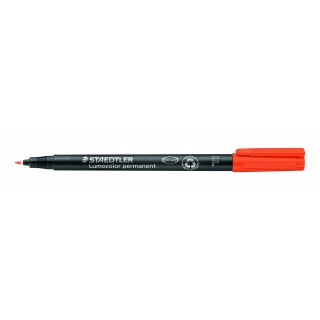 STAEDTLER OHP-Stift Lumocolor® 318 permanent 0,6 mm orange