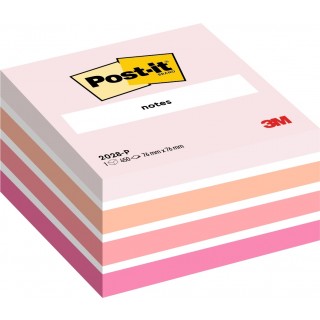 POST-IT® Haftnotizwürfel 2028P 450 Blatt 76 x 76 mm mehrfarbig