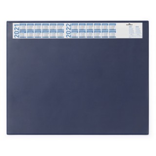 DURABLE Schreibunterlage mit Jahreskalender 65 x 52 cm blau