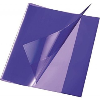 Heftschoner Quart PP 150 µm glatt violett