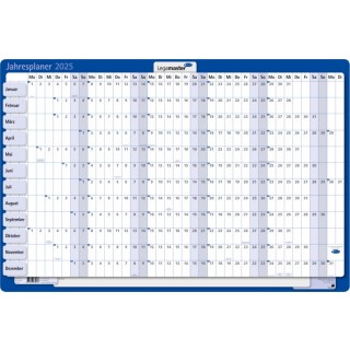 LEGAMASTER Jahresplaner A4 horizontal 250 g/m² 2025