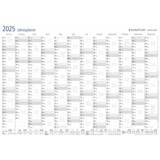 STAEDTLER Jahresplaner DIN A1 PP 2025