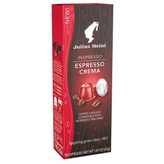 JULIUS MEINL Kaffee Kapseln Inspresso Espresso Crema 10 Stück