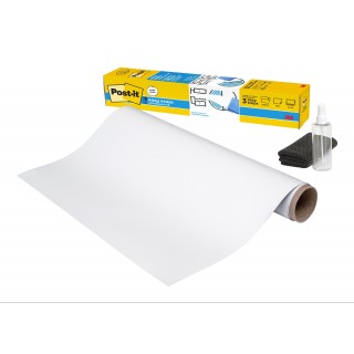 POST-IT® Whiteboardfolie Easy Erase 1 Rolle selbstklebend 60,9 x 91,4 cm weiß