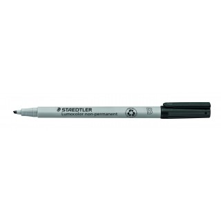 STAEDTLER OHP-Stift Lumocolor® 312 non-permanent 1-2,5 mm schwarz