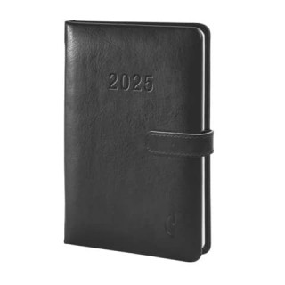 AVERY ZWECKFORM Buchkalender Chronobook 50825 Mini 128 Blatt Wochenplan mit Hardcover für 2025 schwarz