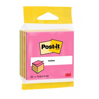 POST-IT® Haftnotizwürfel 2014LP 325 Blatt 76 x 76 mm mehrfarbig