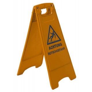 Warnschild 938000 "Achtung Rutschgefahr" gelb