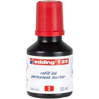 EDDING Nachfülltinte T25 30 ml rot