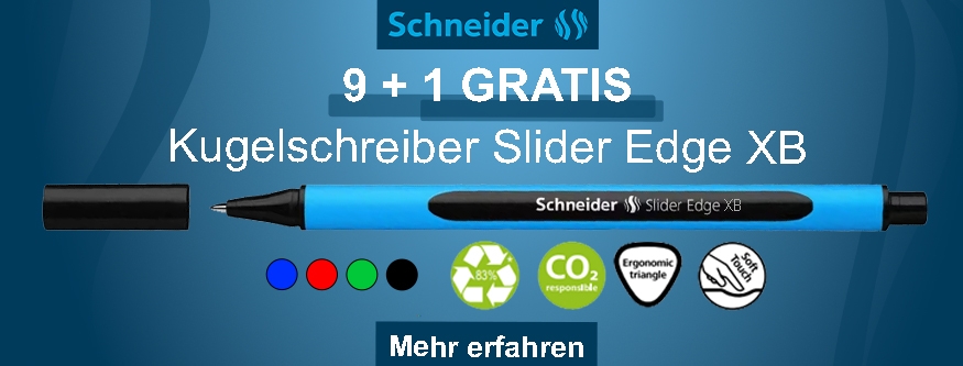 SCHNEIDER Slider Edge XB 9 + 1 GRATIS